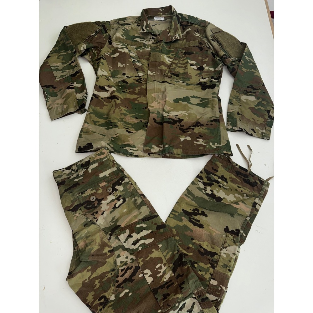 2 set bundle US Military OCP Uniform  Medium Long Green Excellent  ACU Scorpion